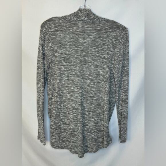 Womens NWT Open Front Faux Wrap Top Size M Career Casual Brunch Versatile Comfy - Picture 4 of 6